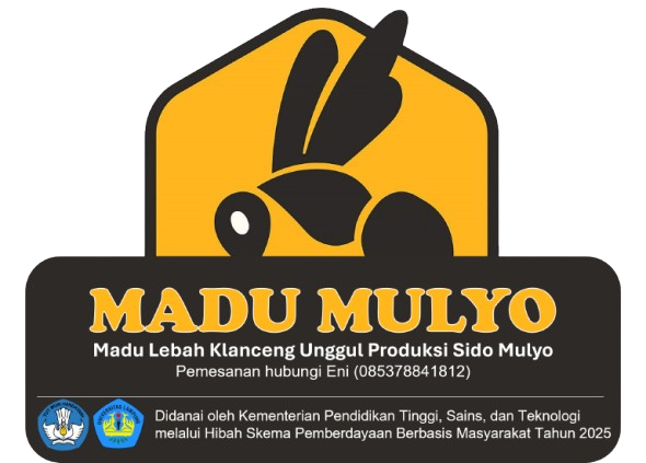 Poster Madu Mulyo — Madu Lebah Klanceng Unggul Produksi Sido Mulyo